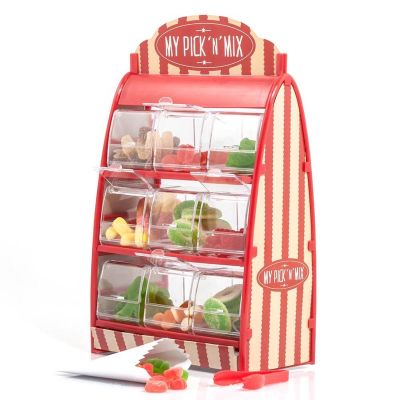Per Carnevale - Espositore Pieno Di Caramelle Pick'n Mix