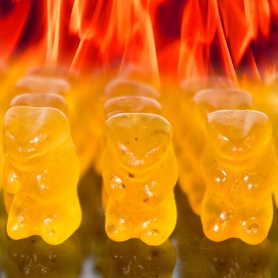 Per Carnevale - Orsetti Gommosi Piccanti Hot Gummy Bear
