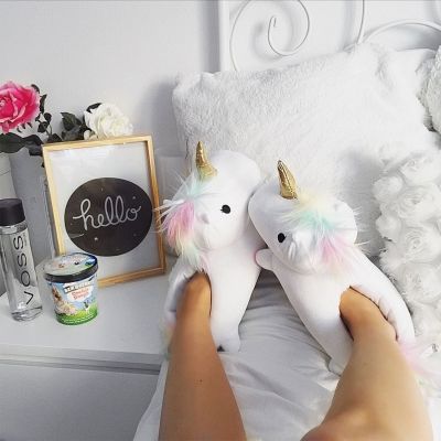 Prodotti Top - Pantofole Unicorno Luminose