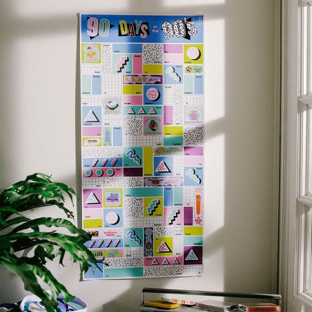Poster da Grattare sugli Anni ‘90
