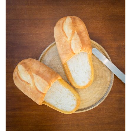Pantofole al pane bianco