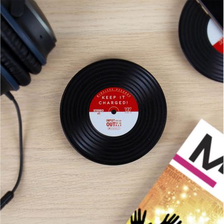 Base di Ricarica Wireless Design Vinile