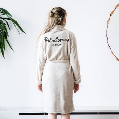 Accappatoio Principessa Personalizzabile Accappatoio Principessa Personalizzabile