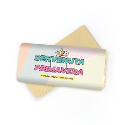 Cioccolato di Pasqua con Testo su 2 Righe Cioccolato di Pasqua con Testo su 2 Righe