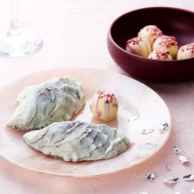 Regali di addio - Ostriche di Cioccolato e Perle allo Champagne