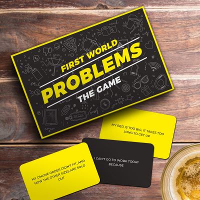Gioco da Festa I Gravi Problemi del Primo Mondo Gioco da Festa I Gravi Problemi del Primo Mondo
