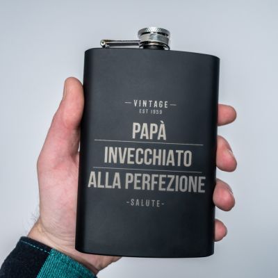 Fiaschetta Vintage Personalizzabile Fiaschetta Vintage Personalizzabile