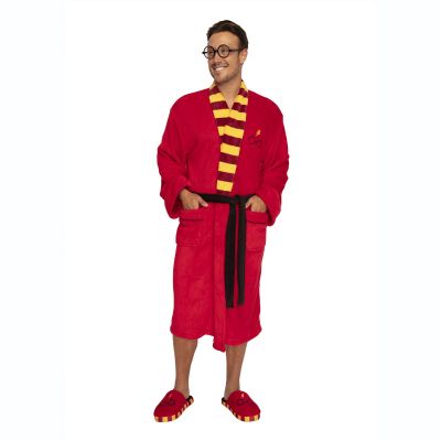 Accappatoio Harry Potter con Occhiali e Saetta Accappatoio Harry Potter con Occhiali e Saetta