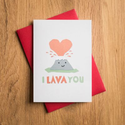 Biglietti di auguri - Biglietto di San Valentino I Lava You