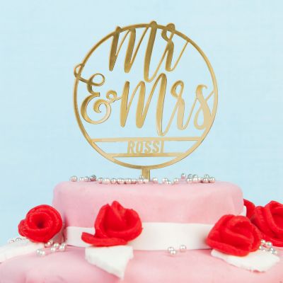Cake Topper per Torta Nuziale Personalizzabile Cake Topper per Torta Nuziale Personalizzabile
