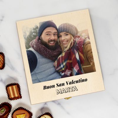 Scatola di Praline con Foto e Testo Scatola di Praline con Foto e Testo