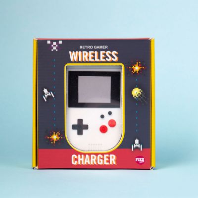 Accessori Smartphone - Caricabatterie Wireless Console Portatile Retrò