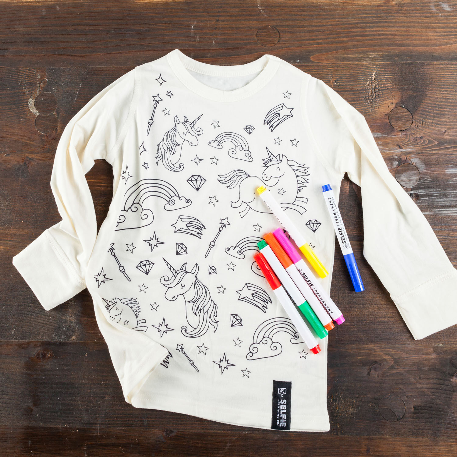 Regali Unicorno T Shirt Unicorno da Colorare